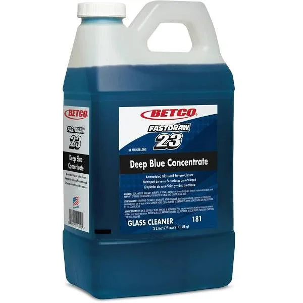 Betco Deep Blue Concentrate Fastdraw Glass Cleaner