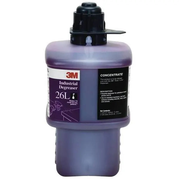 3m 2 Liter Twist ' Fill Industrial Degreaser 26 Liter Concentrate