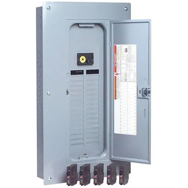 Square D Qo 100 Amp 32-Space 32-Circuit Indoor Main Breaker Load Center Value Pack