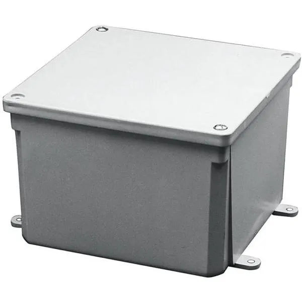 Carlon PVC Junction Box, 6" X 6" X 6"