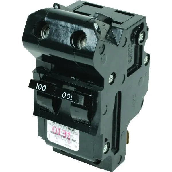 Connecticut Electric & Switch 50 Amp 120/240 Volt 2-Pole Fpe Replacement Thick Circuit Breaker