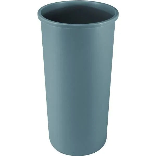 Rubbermaid Commercial Universal Round Trash Container, 22 Gal., Gray