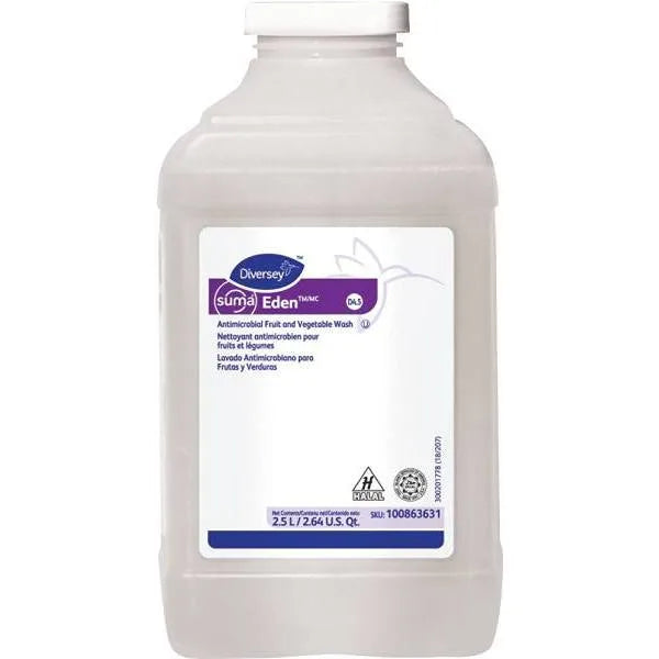 Diversey 2.5 L. Eden Fruit And Veggie All Purpose Cleaner Disinfectant