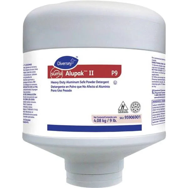 Diversey 9 Lb. Suma Alupakt Ii P9 Dishwasher Detergent