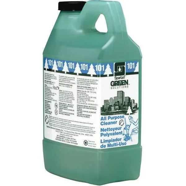 Spartan Green Solutions All Purpose Cleaner, 2 Liter