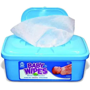 Royal White Baby Wipes Tub