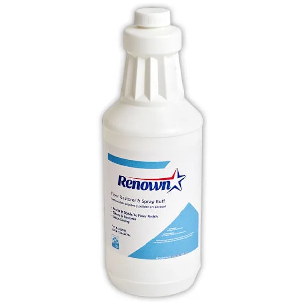 Renown Floor Restorer Spray Buff, Fragrance Free, 32 Oz