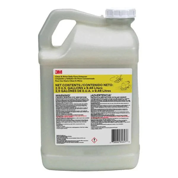 3m 2.5 Gal. Clean And Shine Daily Floor Enhancer Bulk Concentrate (2-Case)