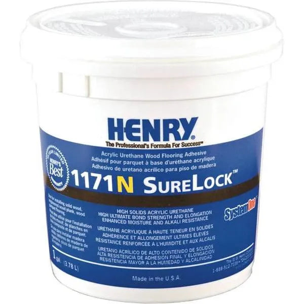 Henry 1171 Surelock 1 Gal. Acrylic Urethane Wood Floor Adhesive