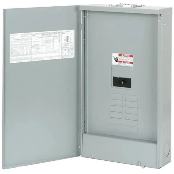 Eaton 200a 16-Circuit Outdoor Load Center W/ Flush Cover And Plug-On Neutral