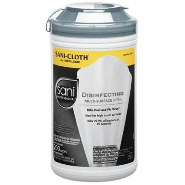 Sani-Cloth 5.375 In. X 7 In. No Scent Disinfecting Wipes