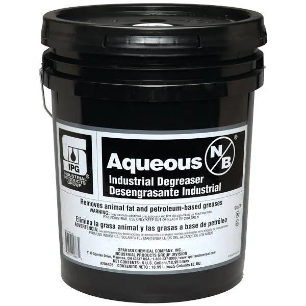 Spartan Aqueous Nb Industrial Degreaser, 5 Gal