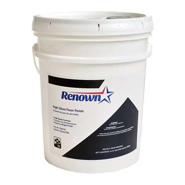 Renown High-Gloss Floor Finish 5 Gal. Pail