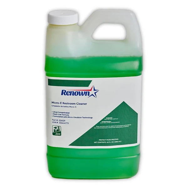 Renown Micro-E Restroom Cleaner, 64 Oz