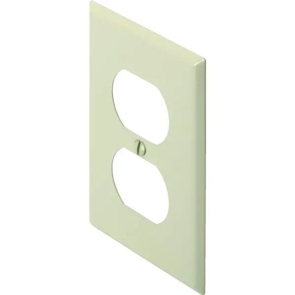 Titan3 1-Gang Standard Duplex Wall Plate (Ivory)