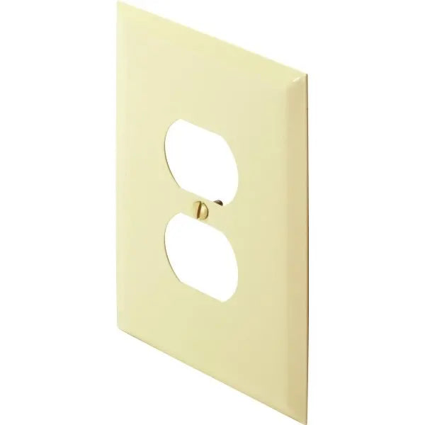 Titan3 1-Gang Jumbo Duplex Wall Plate (Ivory)