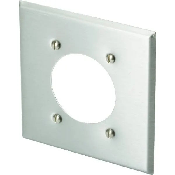 Titan3 2-Gang Stainless Steel Wall Plate