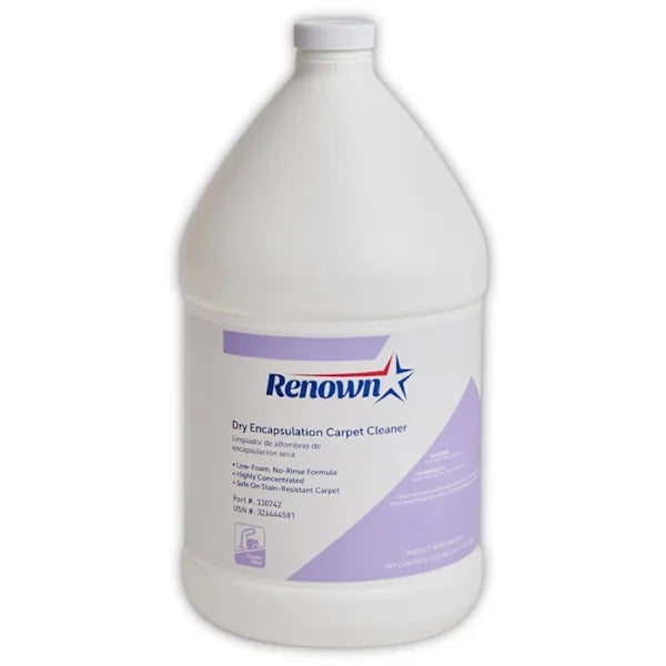 Renown Dry Encapsulation Carpet Cleaner, Fragrance Free, 1 Gal