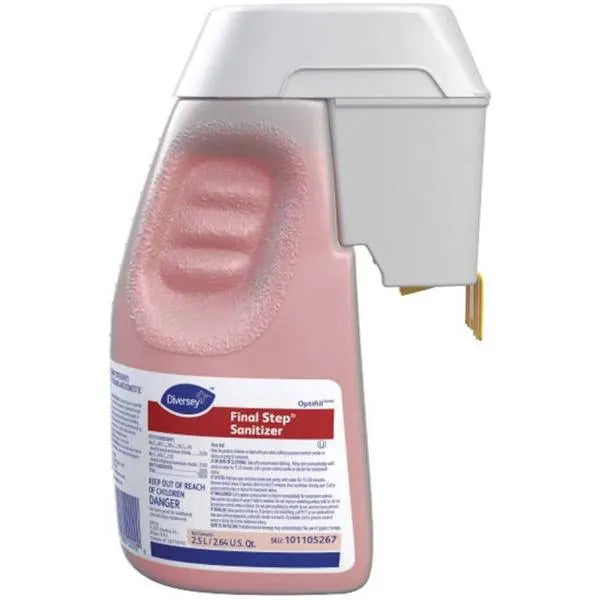 Diversey 2.5 L. Final Step Quaternary Dishwashing Sanitizer Liquid