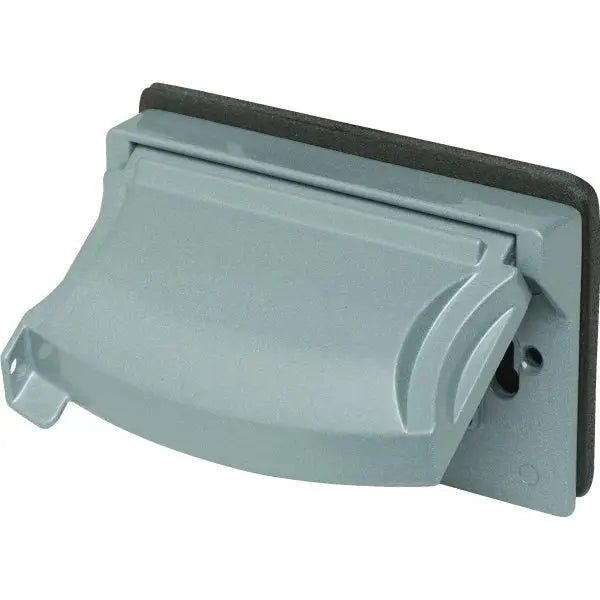 Bell 1-Gang Flip Vertical/Horizontal Weatherproof Cover (Gray)