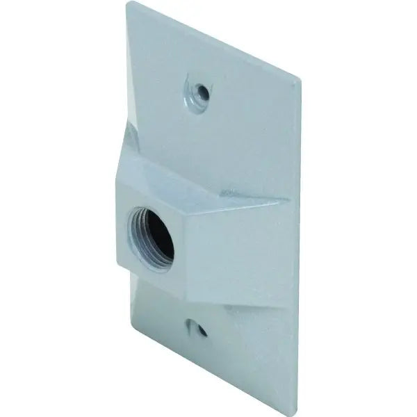 Bell 1-Gang One 1/2 In Threaded Outlet Cluster Cover (Gray)