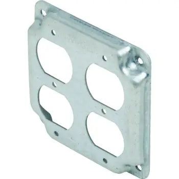Hubbell 4 In Exposed Work 2-Duplex Square Cover