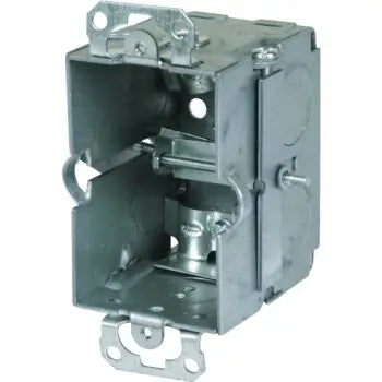 Hubbell 3 X 2 In 1-Gang Old Work Switch Box W/ Cable Clamps