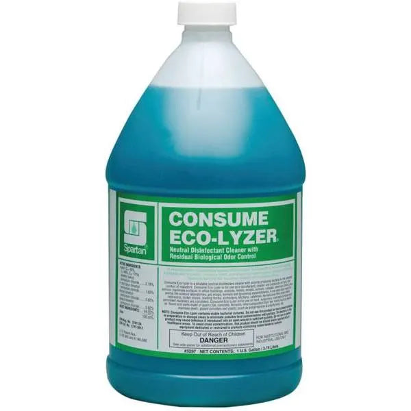 Spartan Consume Eco-Lyzer Floral Scent Disinfectant/Deodorant, 1 Gal