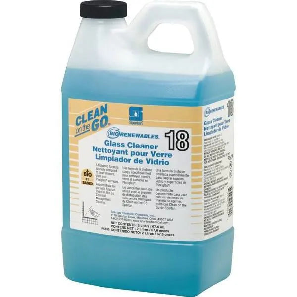 Spartan Biorenewables 2 Liter Waterfall Scent Glass Cleaner