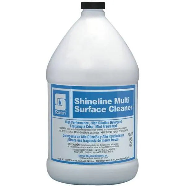 Spartan Shineline Multi-Surface Cleaner, 1 Gal, Mint Scent