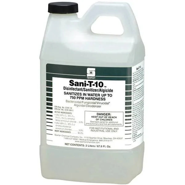 Spartan Sani-T-10 Sanitizer, 2 Liter