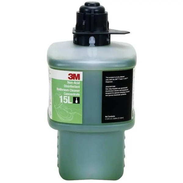 3m 2l Twist' Fill Disinfectant Bath Cleaner 15l Concentrate Gray Cap