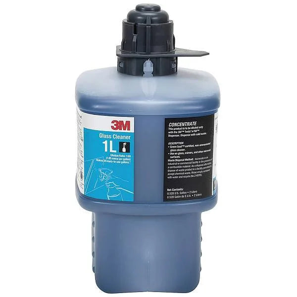 3m 2 Ltr Twist' Fill Glass Cleaner 1l Concentrate Gray Cap