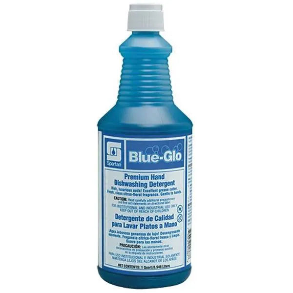 Spartan Blue-Glo Manual Dish Detergent, 1 Gal, Fresh Scent
