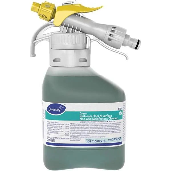 Crew 1.5 L Disinfectant Restroom Floor And Surface Non-Acid Rtd