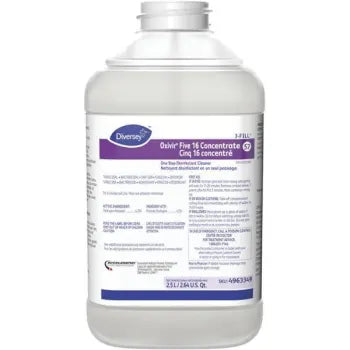 Oxivir Five 16 Concentrate One Step Disinfectant Cleaner, 2.5 L