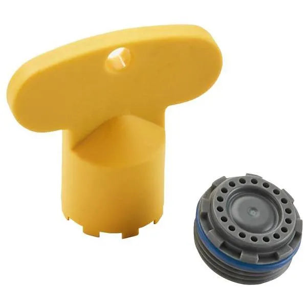 Zurn Cache Style, 1.5 Gpm Laminar Flow Aerator For Use With Aqua-Fit Series Faucets