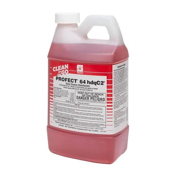 Spartan Profect 64 Hdqc2 2oz Neutral Disinfectant W/ Dye/Frag