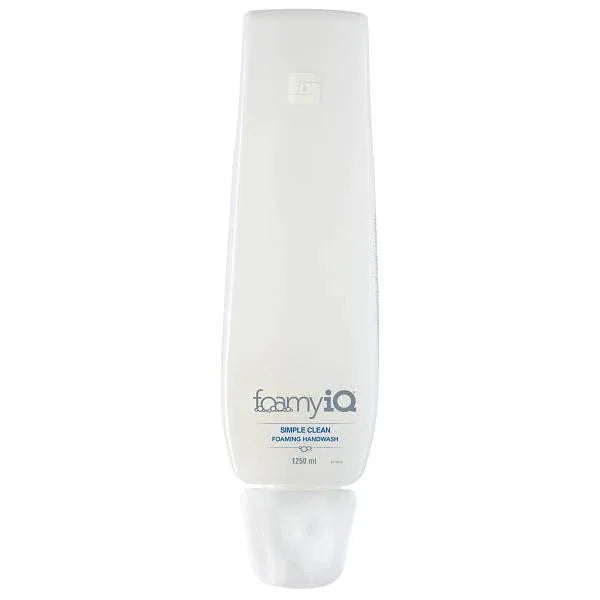Spartan foamyiQ Simple Clean, Foaming Hand Wash, Mild Scent, 1250 Ml