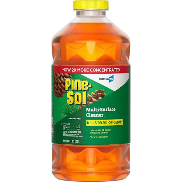 Pine-Sol Multi-Surface Cleaner, Cloroxpro, Original Pine, 80 Fl Oz