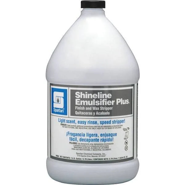 Spartan Shineline Emulsifier Plus Floor Finish Remover, 1 Gal
