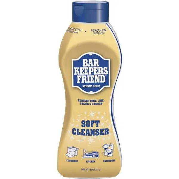 Bar Keepers Friend 26 Oz., Soft Cleanser, Squeeze Bottle Citrus