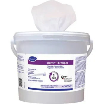 Oxivir 11 In X 12 In Tb Disinfecting Wipes 160 Count Bucket