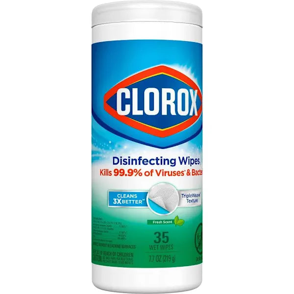 Clorox Disinfecting Wipes, Cloroxpro, Fresh Scent, 35 Count Canister