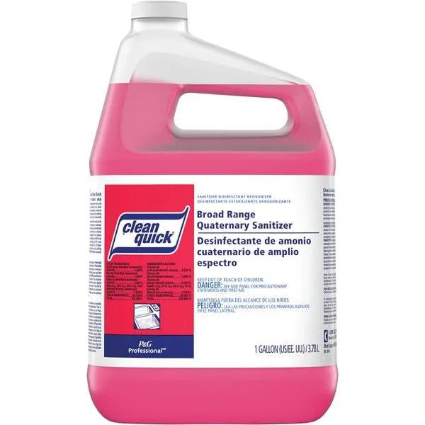 Clean Quick Broad Range Quaternary Sanitizer, 1 Gal