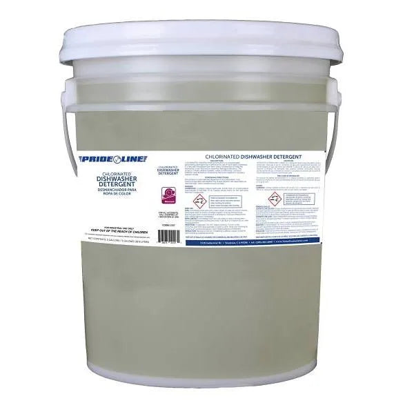Prideline Chlorinated Dishwasher Detergent 5 Gal.