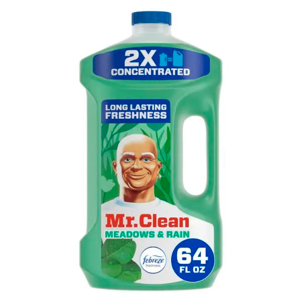 Mr. Clean 64 Oz. 2x Concentrated Febreze Meadows & Rain Scent Multi-Purpose Cleaner