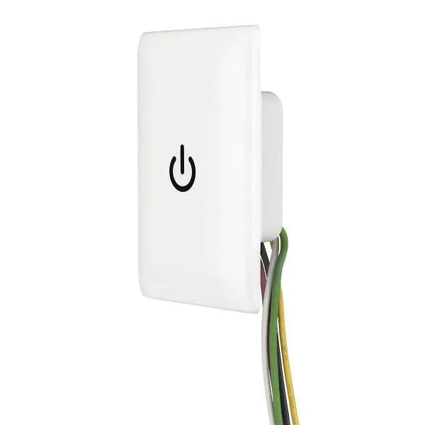 Hubbell Wiring® Scrubswitch 8/10a 120/277v Single Gang Touch Switch White