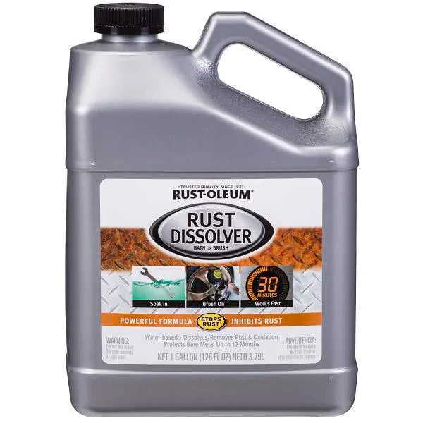 Rust-Oleum Rust Dissolver With Bath Brush, 1 Gallon