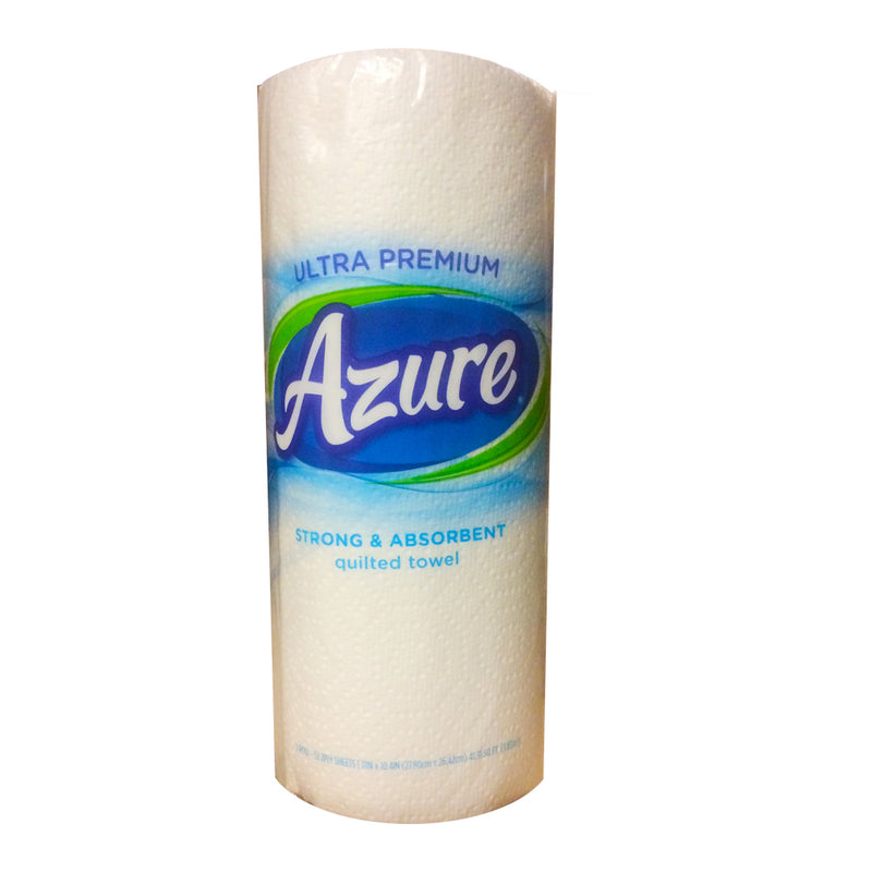 Azure Kitchen Roll Towel White 2 ply Ultra Premium 11"x11" 52 Sheet 30/52 cs
